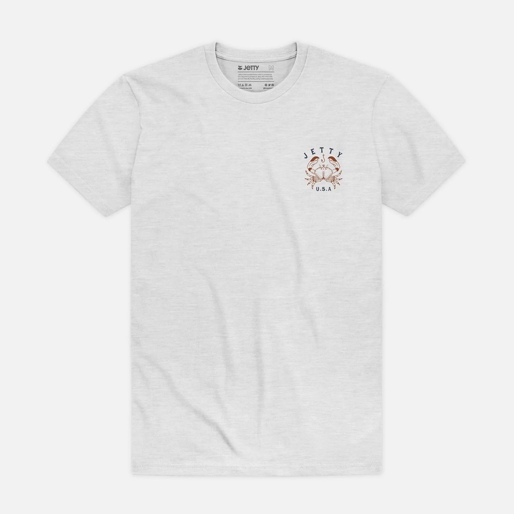 Jetty Crabshack Tee - Ash